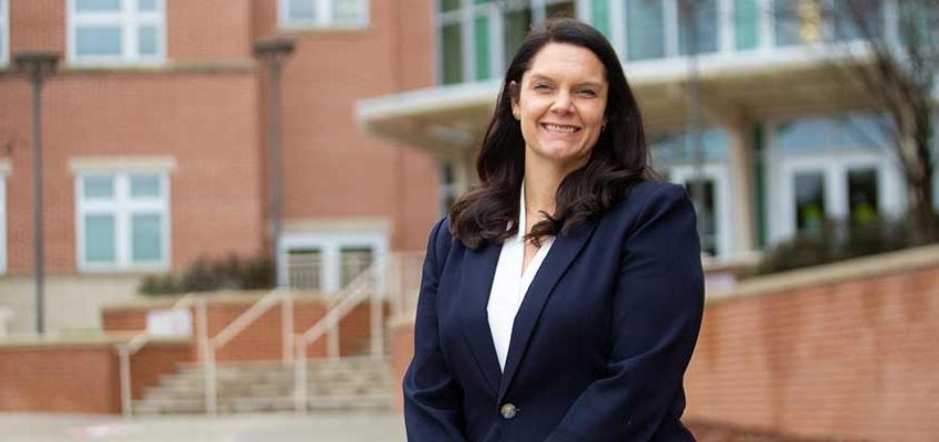 Erin Lunn McAdams has been named chair of the Department of Physician Assistant Studies for the Pat Capps Covey College of Allied Health Professions.